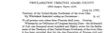 County Proclamations